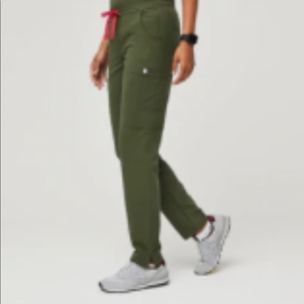 Figs Scrubs Dark Olive Bottoms Yola